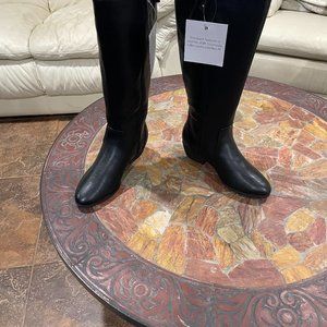 Dr Schools black riding boots